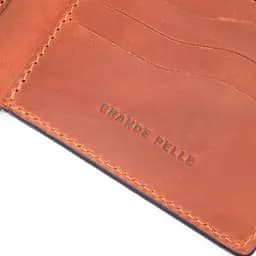 Чоловічий шкіряний гаманець Grande Pelle 11.5х9х1 см acs0023997 - мініатюра 5