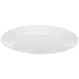 Тарілка десертна Luminarc Louis XV склокераміка біла 19 см (V0723)