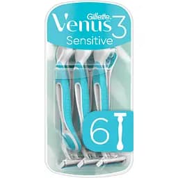 Бритви одноразові Venus 3 Sensitive 6 шт.