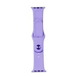 Ремінець Silicone Apple Watch 42/44/45/46/49 мм Elegant Purple S (39) (41)