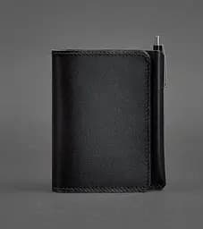 Кожаное портмоне 2.0 черное Краст