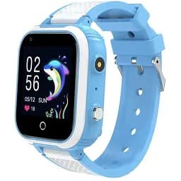 Розумний дитячий смарт-годинник Lemfo LT21 SE 4G з камерою GPS-трекером і відеодзвінком Блакитний