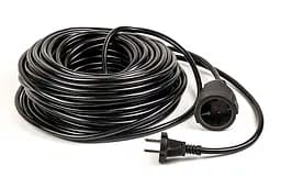 Подовжувач PowerPlant 30 м 2x1.0мм2 8А (JY-3021/30)