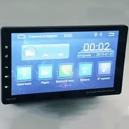 Автомобільна магнітола із сенсорним екраном 1DIN CAR MP5 9010С Carplay - мініатюра 3