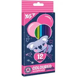 Карандаши цветные Yes Koala, 12 цветов (290660)