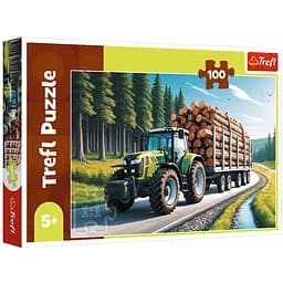 Пазл Trefl Лісовий трактор 100 ел. (16493)