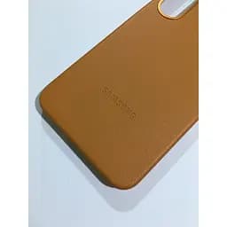 Оригінальний протиударний шкіряний чохол Kindsuit Case для Samsung Galaxy S25 (6.2") Camel EF-VS931PFEGWW - мініатюра 7