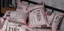 Набір наволочок Moon&Star Мікросатин Premium Paris Souvenir 50х50 см 2 шт - мініатюра 3