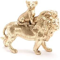 Статуетка Amadeus лева з левеням золота (154366)