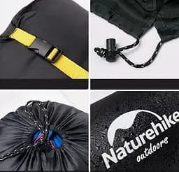 Компресійний мішок Naturehike NH19PJ020 розмір S чорний - мініатюра 7