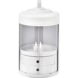 Циліндричний органайзер для косметики XPRO YM226, 4 секції великий білий (MER-14978_1051)