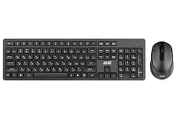Беспроводной комплект Клавиатура + мышь 2E MK420 BLACK - мініатюра 1