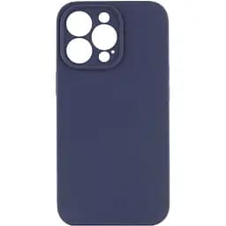 Чохол Silicone Case із захистом камери Full Apple iPhone 15 Pro Dark Blue