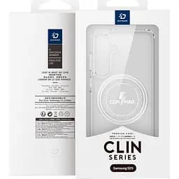 Чохол Dux Ducis Clin Mag with MagSafe для Samsung Galaxy S25 Transparent [134546] - мініатюра 4