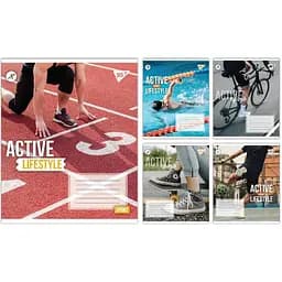 Зошит учнівський "Active lifestyle" Yes 767712 48 аркушів Різнокольоровий 1 шт. в асортименті