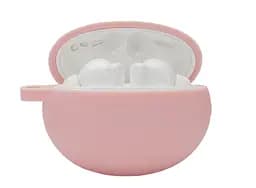 Чохол-накладка DK Silicone Candy Friendly з карабіном для Huawei FreeBuds 4i (pink) - мініатюра 3