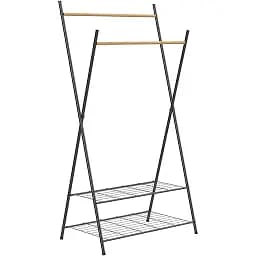 Вешалка для одежды Casa Si Garment Rack Bamboo Black (CS92309W04)