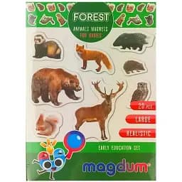 Набор магнитов Magdum Лесные жители ML4031-29 EN