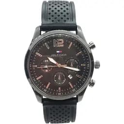 Наручний годинник чоловічий Clockhouse Hilfiger Чорний (IBW300B)