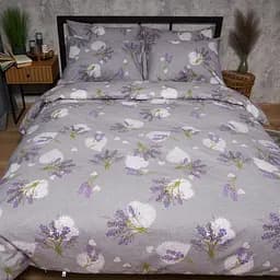 Комплект постільної білизни Moon&Star Бязь Gold Люкс Provence Dreams King Size 220x240 наволочки 4х70х70 - мініатюра 2