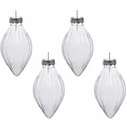 Набір ялинкових прикрас Elendekor 8 см 4 шт. (822-072)