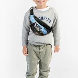 Сумка-бананка детская снайпер элит "Sniper Elite5" 32х15см,через плечо для мальчика (00304)