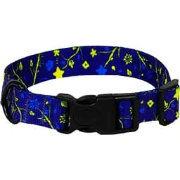 Ошейник для собак Lucky Pet Украинский вечер капроновый 18-28х1 см