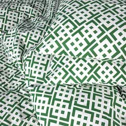 Простирадло MirSon Ranforce Elite Abstract Green 150 х 220 см (2200013166399) - мініатюра 3