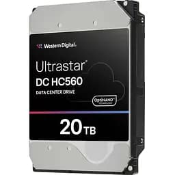 Жорсткий диск 3.5" Western Digital Ultrastar DC HC560 20 TB SATA 512 MB (0F38785/WUH722020BLE6L4) [141167]