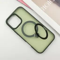 Чохол Ummi Colorful with MagSafe HQ Ring для Apple iPhone 16 Pro (6.3) Green - мініатюра 3