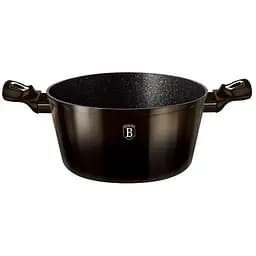 Каструля Berlinger Haus Shiny Black Metallic Line з кришками 2.5 л 20х10.4 см коричнева (BH 6604) - мініатюра 2