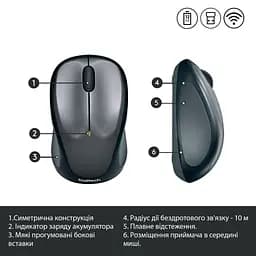 Мишка Logitech M235 Grey (910-002201) - мініатюра 6