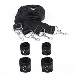 Система фіксації для ліжка I’MCUM Bed Bond Set Універсальний розмір Чорний (IM-SM222)