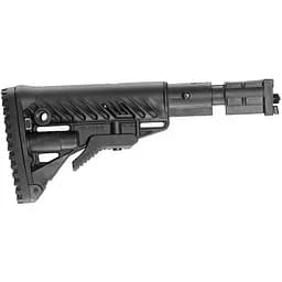 Приклад телескопический Fab Defense для VZ.58 с амортизатором полимер черный