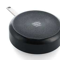 Сотейник з кришкою GreenPan Evolution, 26 см, 3,7 л з керамічним покриттям, чорний (CC007086-001) - мініатюра 3