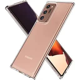 Оригінальний чохол Spigen Ultra Hybrid для Samsung Galaxy Note 20 Ultra (6.9") Crystal Clear (ACS01393) - мініатюра 4