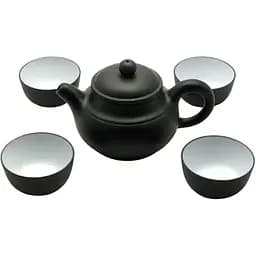 Сервіз глиняний 17х18х9,5 см Чайник 150 мл, чашка 30 мл