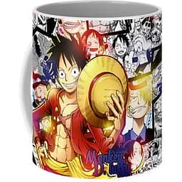 Кружка GeekLand Большой куш One Piece экшен OP.02.010 330 мл белая