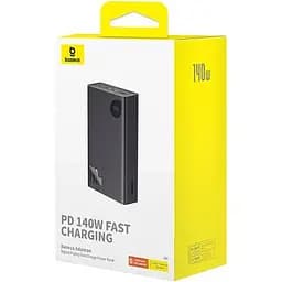 Батарея універсальна Baseus Adaman Metal Digital Display 24000mAh 140W, Black (P10021508113-00) (P10021507112-02 / P10021508113-00) - мініатюра 5