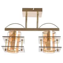 Люстра потолочная Brille для кухни E14 40W G (LK-371C/2)