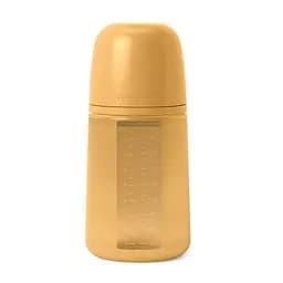 Пляшечка для годування Suavinex Colour Essence, фізіологічна соска, повільний потік, 240 мл, світло-коричнева (308069)