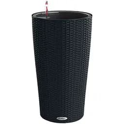 Вазон Lechuza Cilindro Cottage 23 чорний (15168)
