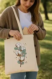 Набор экосумка-раскраска «Хлопок» хлопок 220 г/м2 38х42см ROSA Talent [CD]