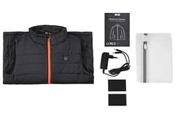 Жилет 2E Tactical з підігрівом Heat Power Plus Black з капюшоном M - мініатюра 3