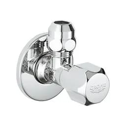Кран кутовий вентильний Grohe 2201700М приладовий 1/2"х3/8" Хром 30412