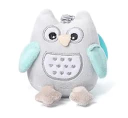 Игрушка-обнимашка BabyOno Сова, с вибрацией, голубой (442)