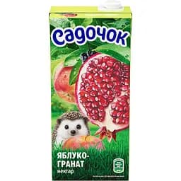 Нектар Садочок Яблучно-гранатовий 950 мл (587764) - мініатюра 2