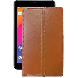 Чохол StatusCASE з екошкіри для планшету Prestigio Grace 5778 Коричневий