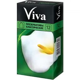 Презервативи латексні Viva Класичні, 12 шт.
