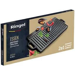 Сковорода плита-гриль Ringel Essen двостороння чавунна 42х23х1.5 см (RG-2308-42) - мініатюра 4